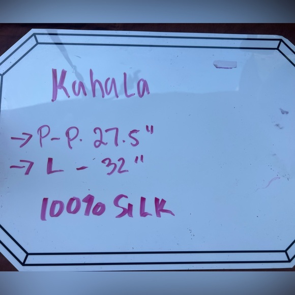 Kahala Men’s Hawaiian Shirt size XL 100% Silk - Picture 6 of 6